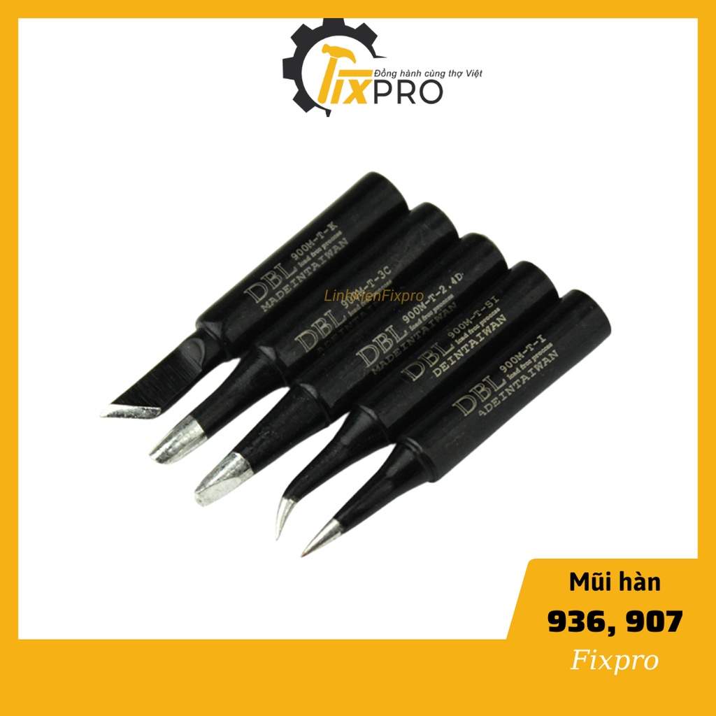 Mũi hàn không chì 936 chính hãng Debailong cao cấp