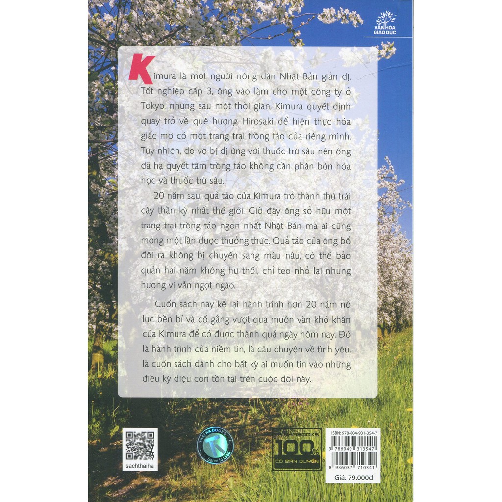 Sách - Quả Táo Thần Kỳ Của Kimura [Thái Hà Books]