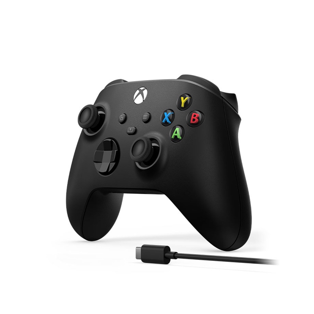 Tay cầm chơi Game không dây Microsoft Xbox + Cáp
