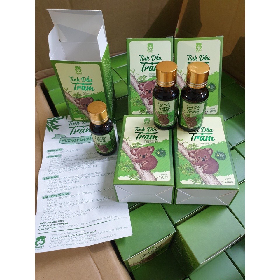 [Date 2024] Tinh Dầu Tràm Mipbi 20ml