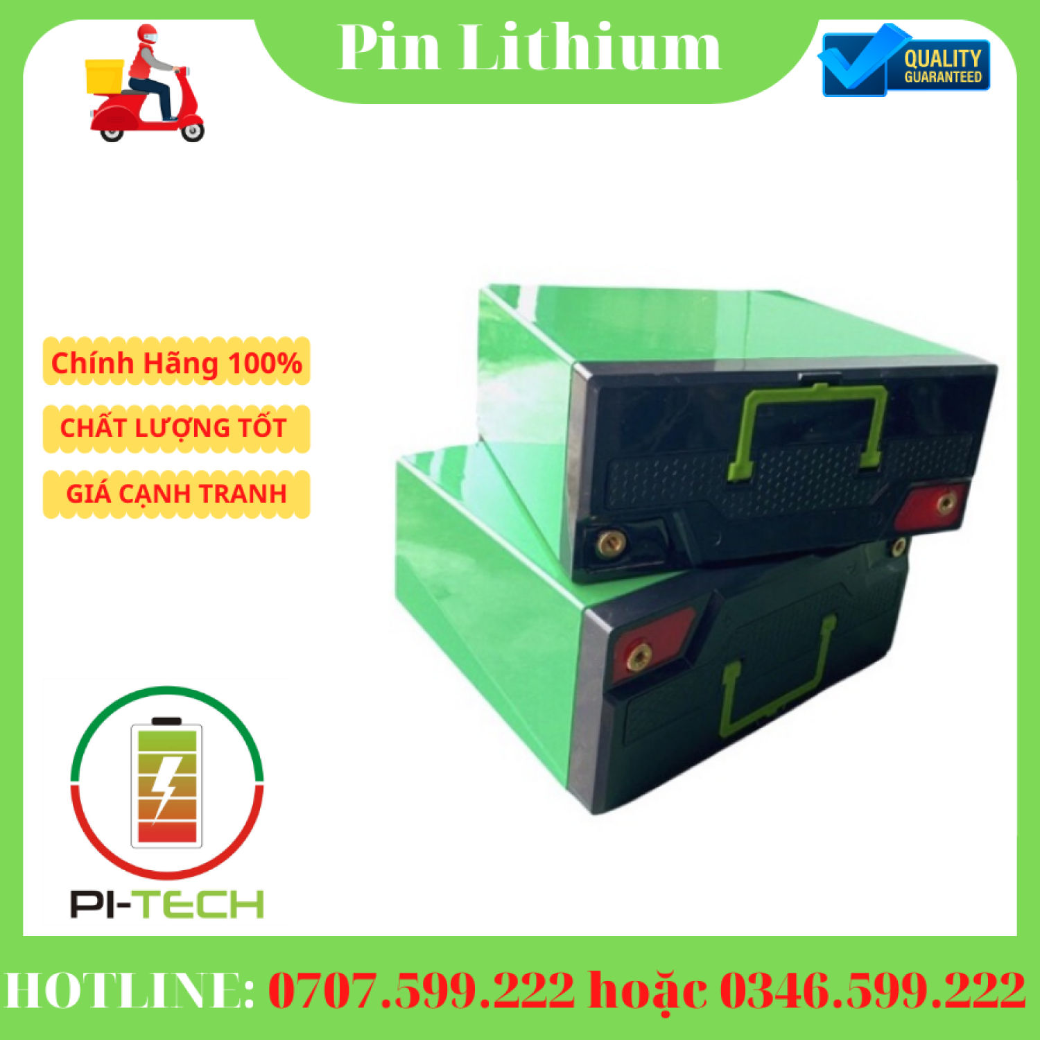 Vỏ đựng pin ( kích thước 180mmx165mmx77mm )