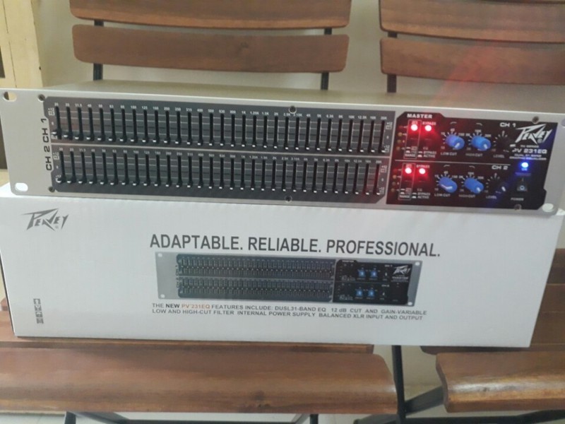 Lọc xì âm thanh peavey 231eq - lọc âm