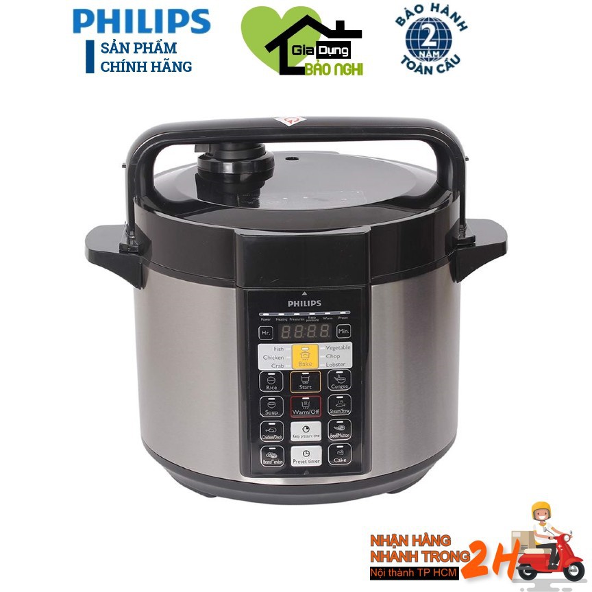Nồi áp suất điện philip HD2136 Hàng chính hãng
