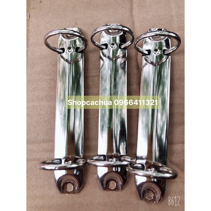 Combo 10 cái khoá kẹp còng nhẫn tròn 2 lỗ, gáy sổ còng 2 lỗ, gáy bìa còng cua đã có cả đinh ốc