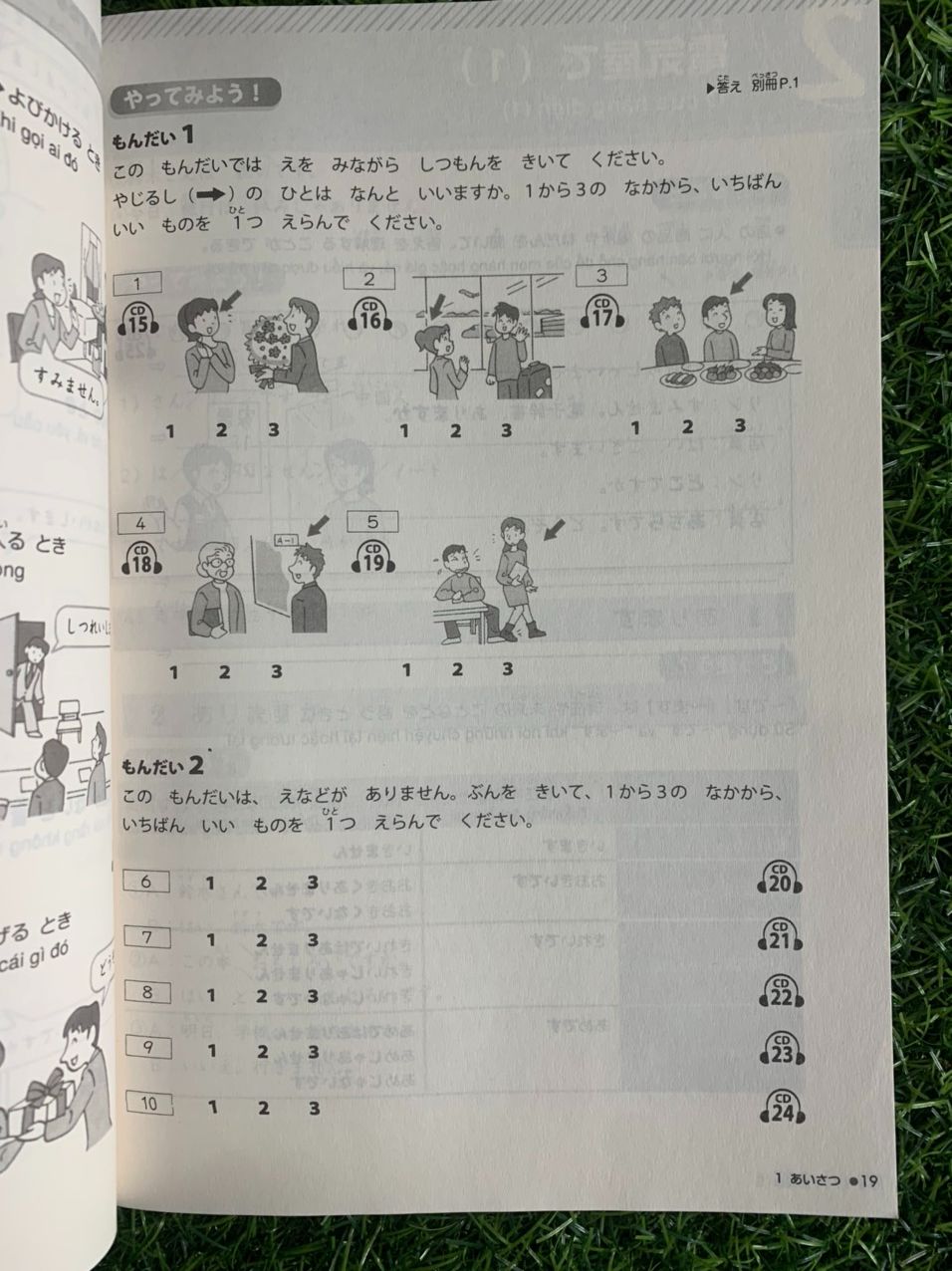 Sách Luyện thị năng lực nhật ngữ Try N5