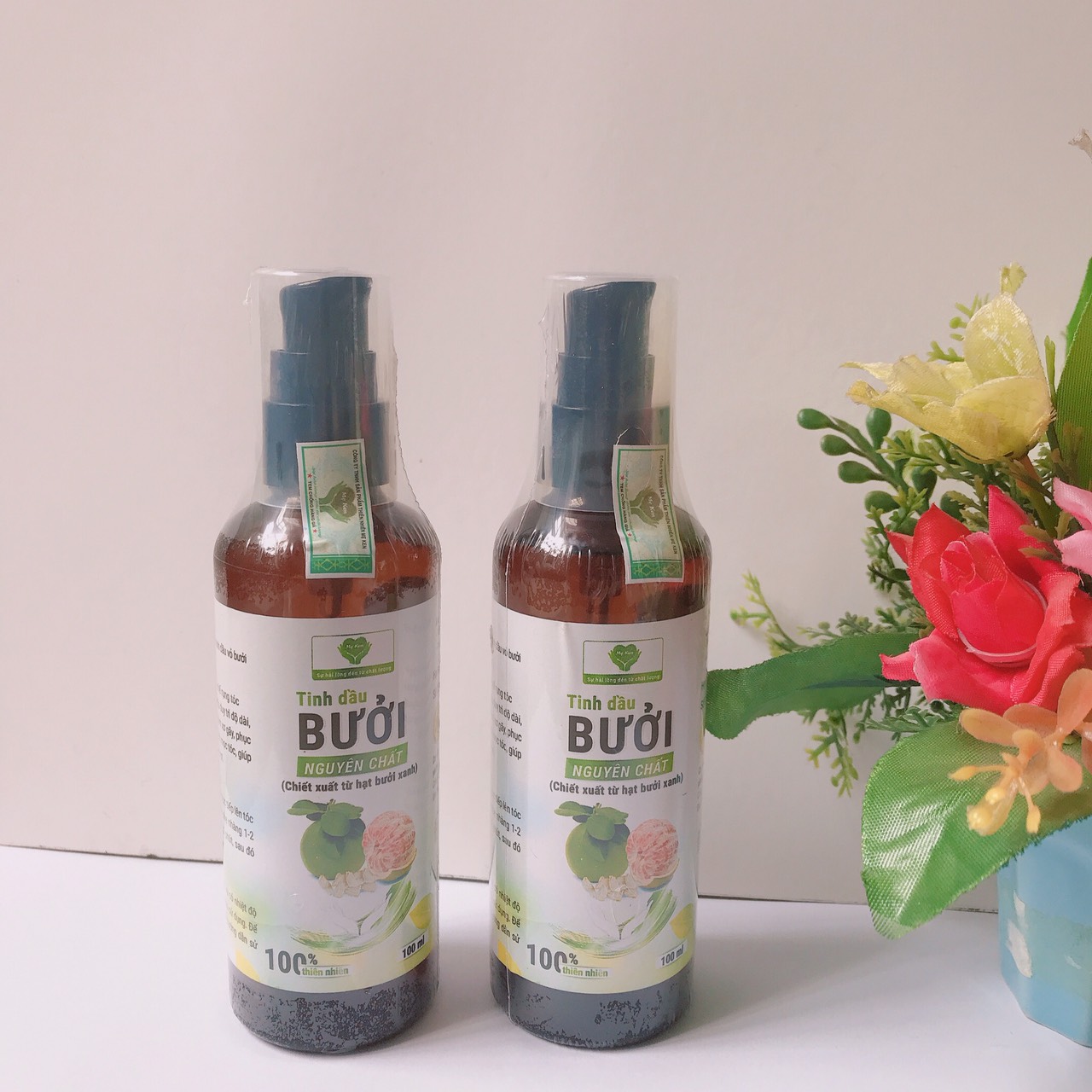 Tinh Dầu Bưởi Nguyên Chất Mẹ Ken [100ml]