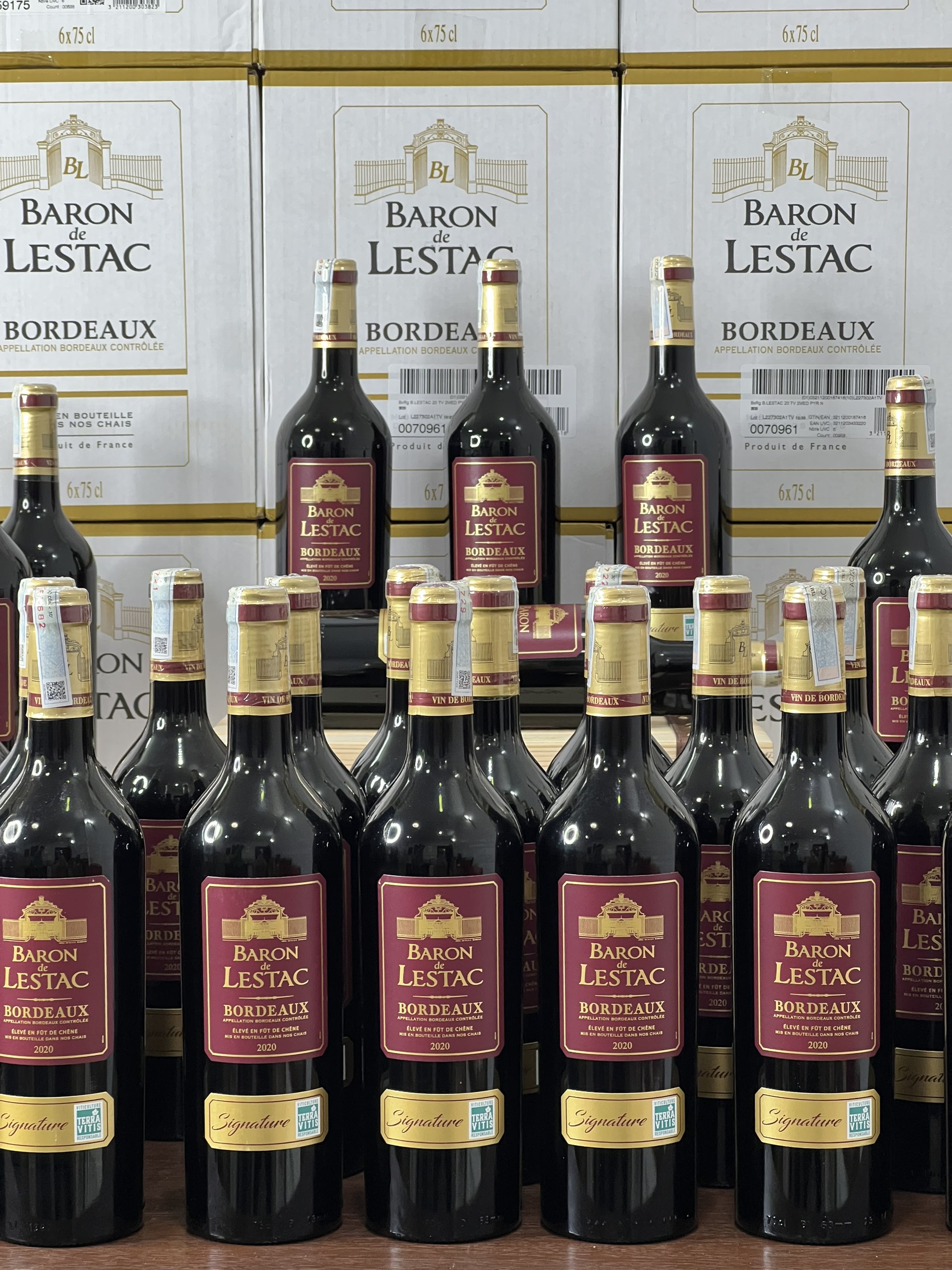 Rượu vang đỏ Baron De Lestac Bordeaux Signature