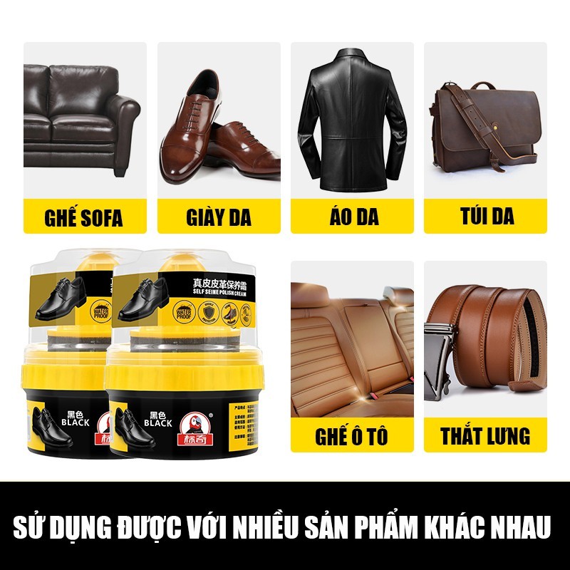 Xi Đánh Bóng Giày Da làm bóng nhanh đồ da