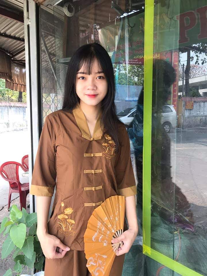 [HCM][Freeship] Đồ lam đi chùa mẫu la hán