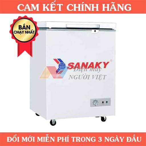 Tủ đông sanaky vh-1599hyk 1 ngăn đông 105l