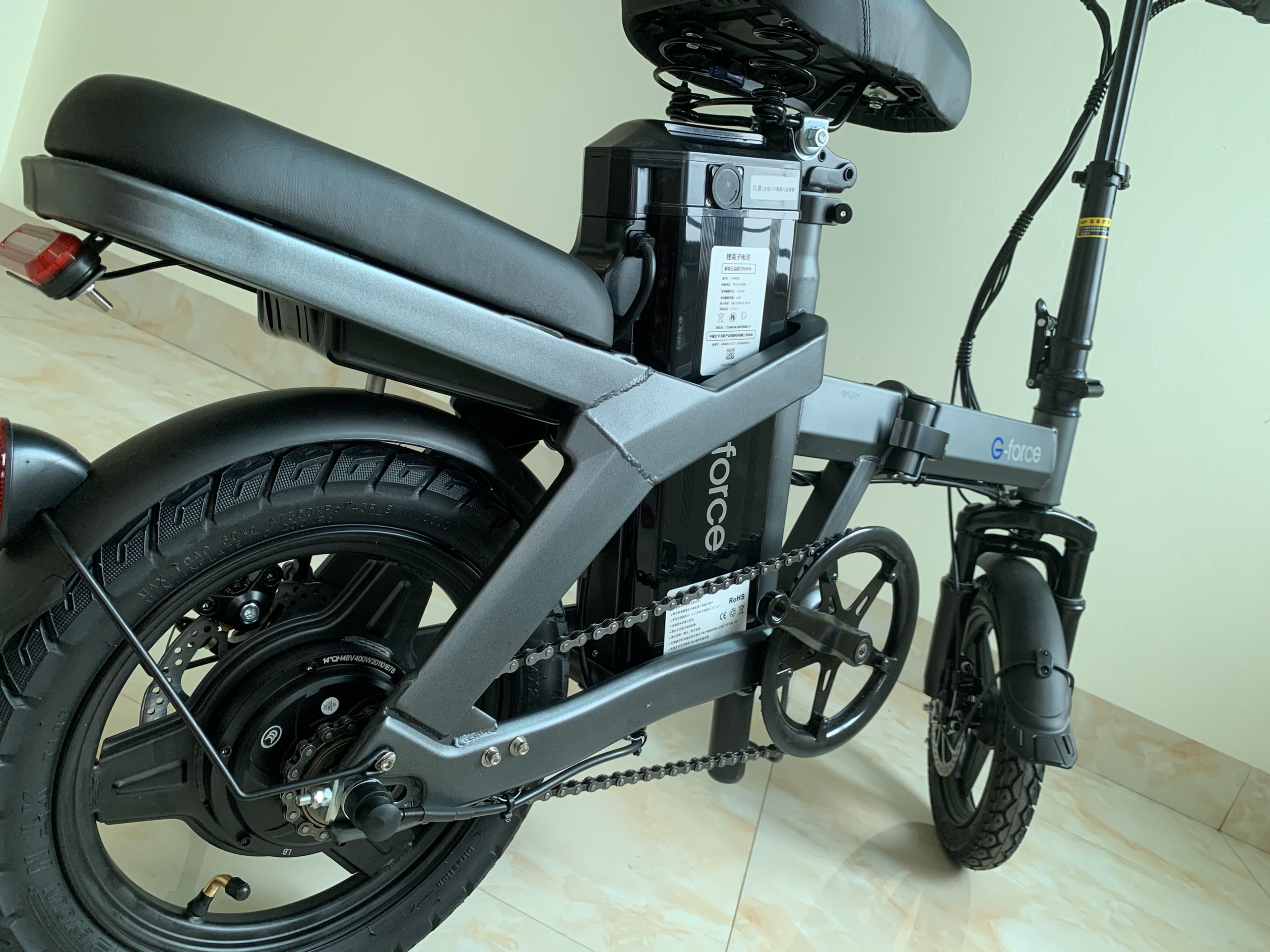 Xe đạp điện gấp gọn G force D14 cao cấp mẫu mới 2023