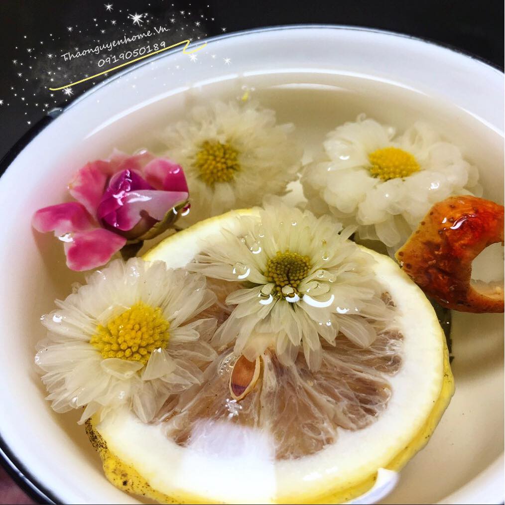 Trà giảm cân chanh vàng handmade gói dùng thử