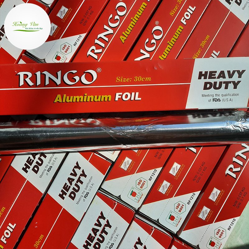 Giấy bạc nướng thịt cá Ringo Aluminum Foil