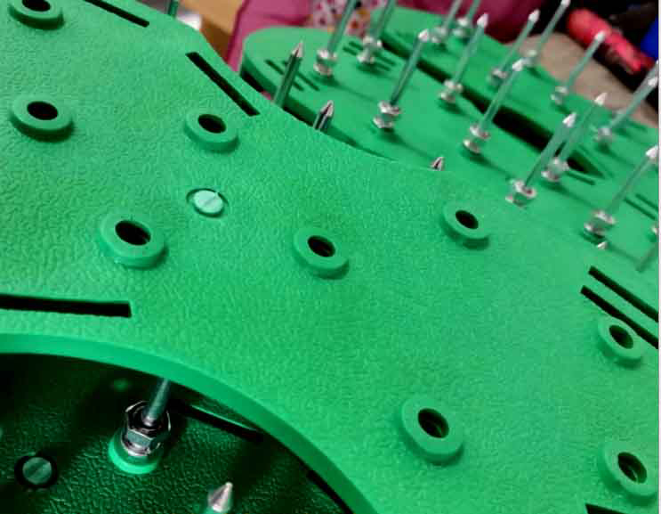 Guốc Đinh Thi Công Sơn Tự San Phẳng Epoxy