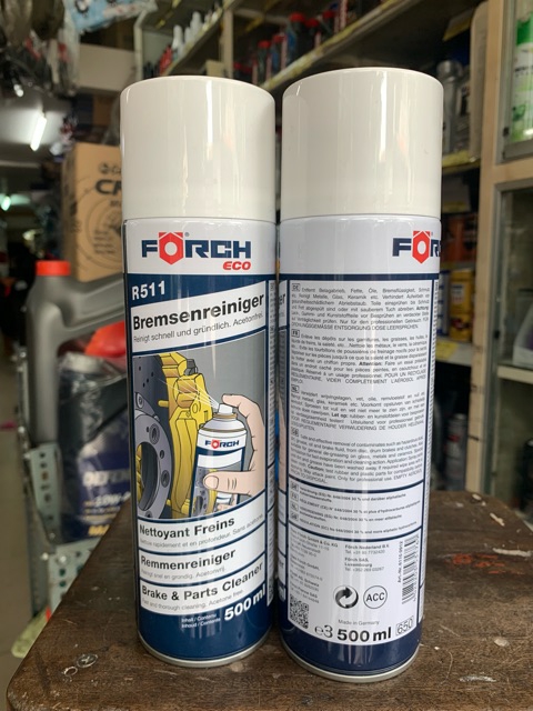 Chất tẩy rửa thắng xe Forch R511 - Đức