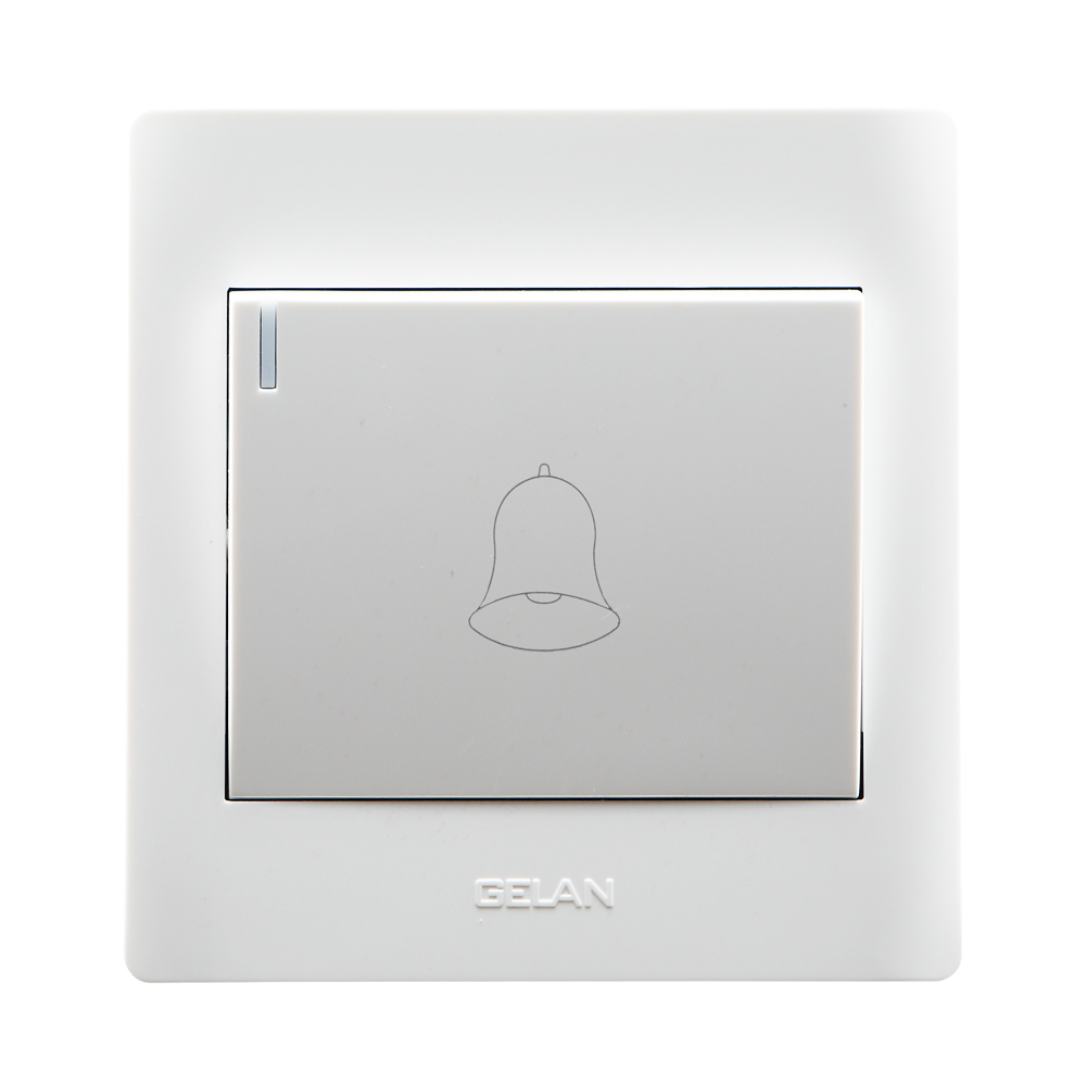 Bộ công tắc chuông cửa 1 chiều Gelan