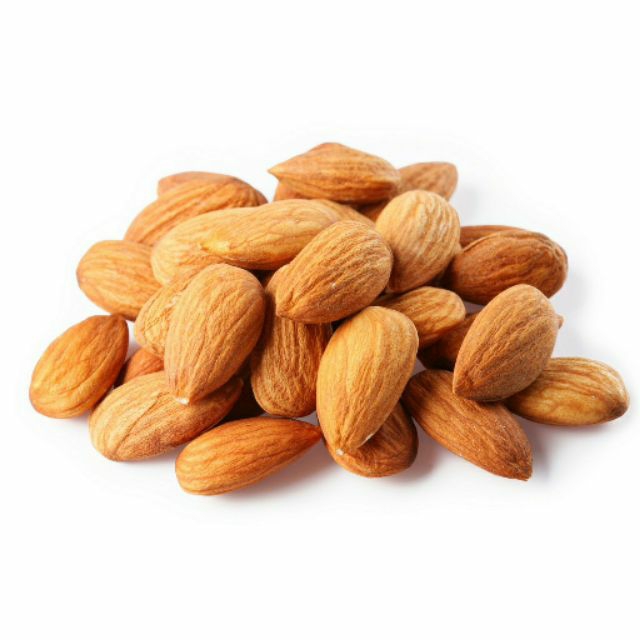 Hạt hạnh nhân tách vỏ 1kg  hạt sống - almonds