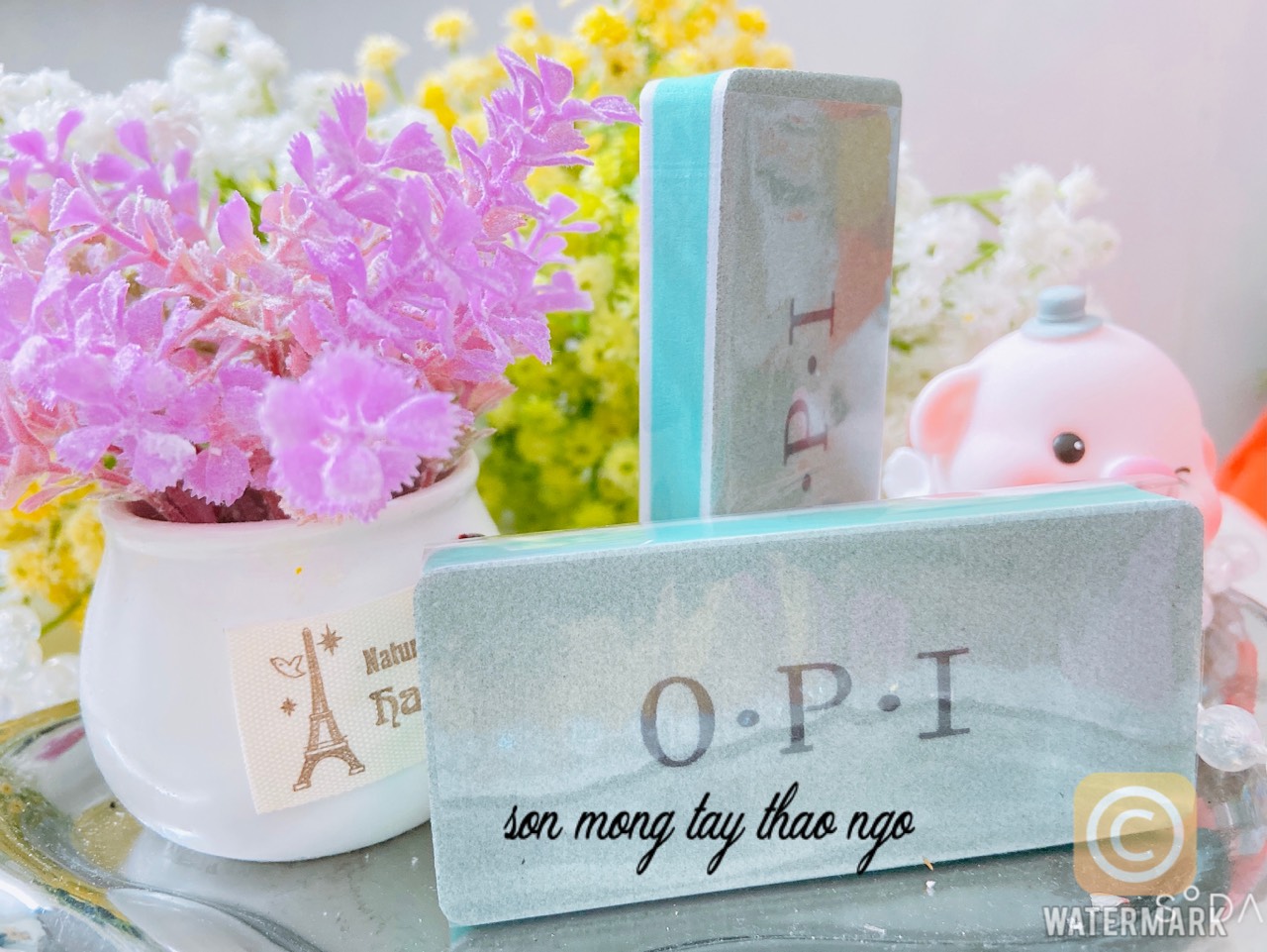2 Phao chà móng đánh bóng móng tay OPI dành cho nail