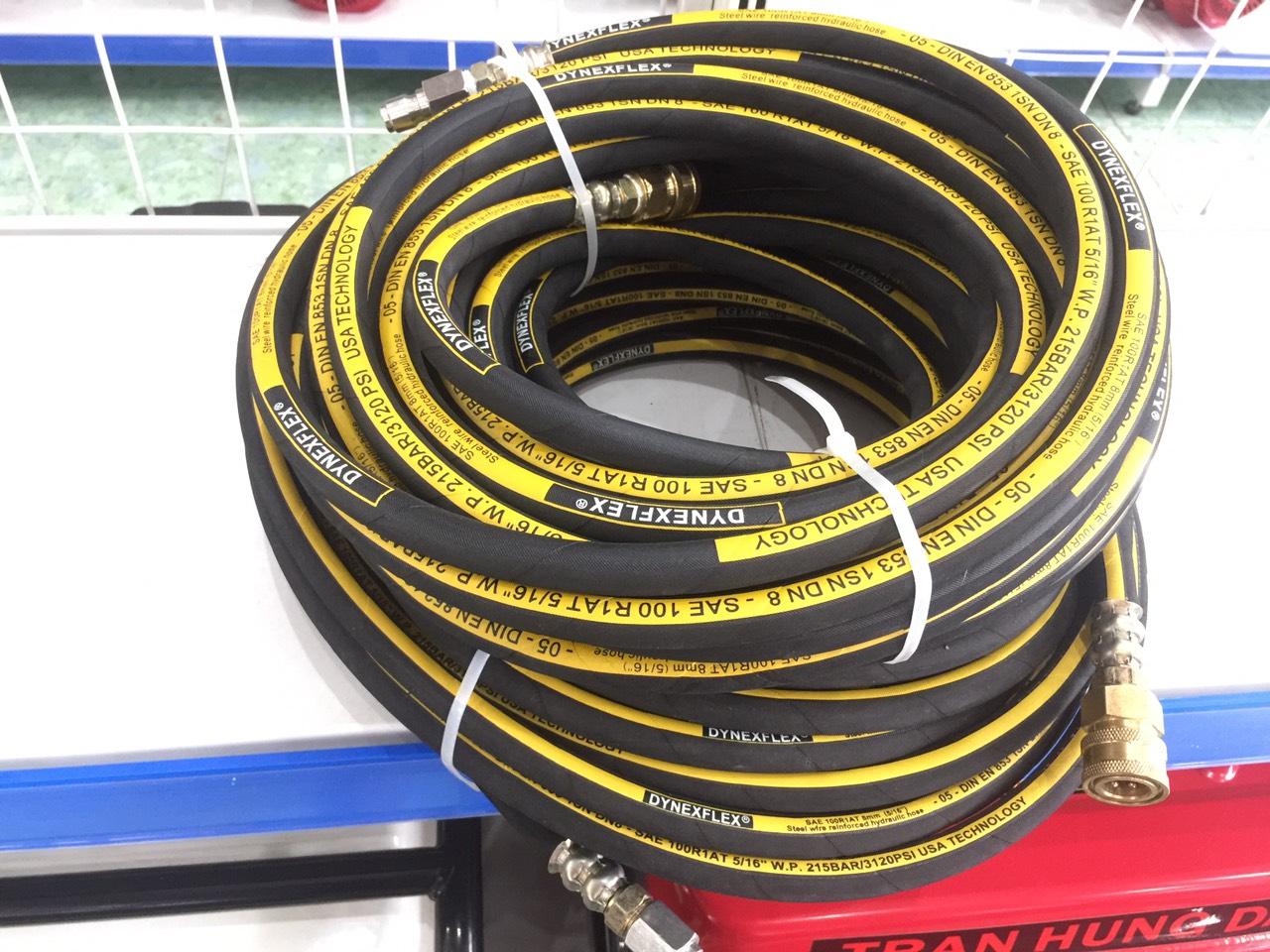 Dây rửa xe áp lực cao bố thép 10m