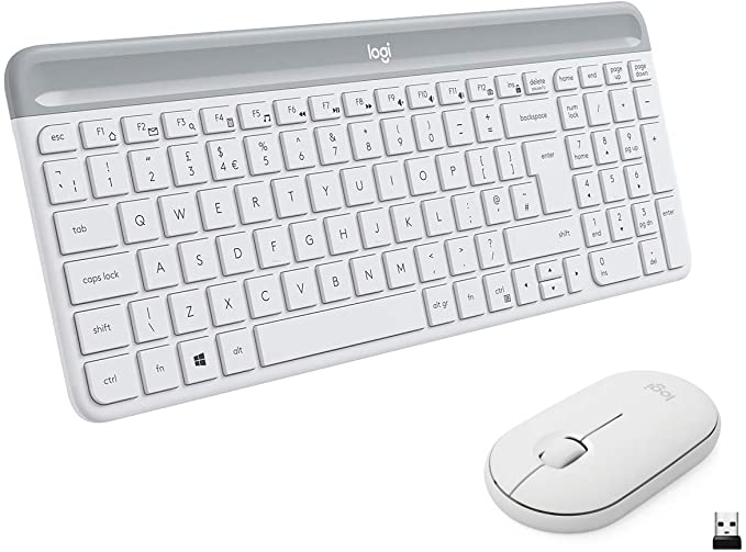 Logitech Wireless Keyboard mouse mk470slim-authentic
