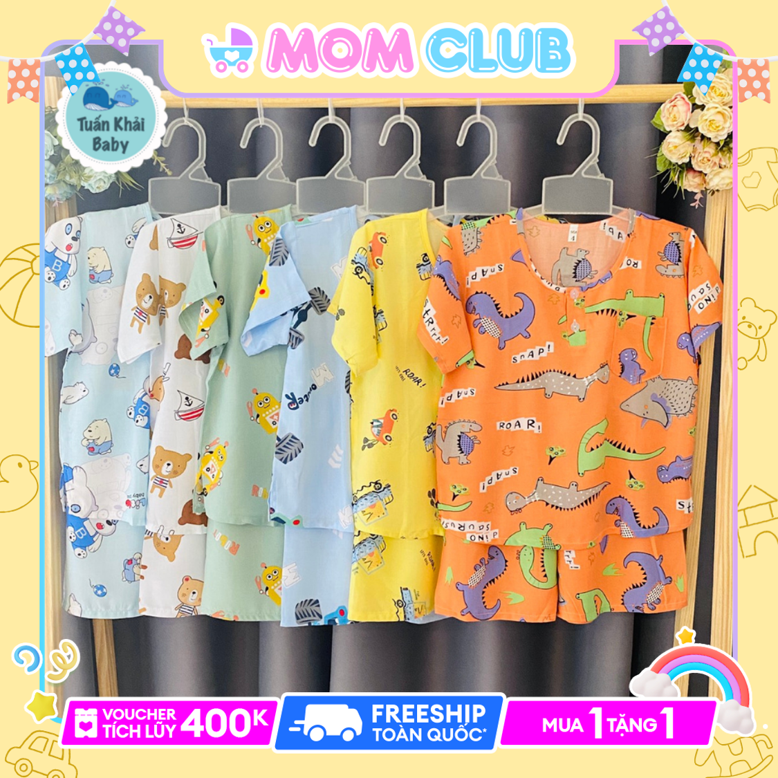 [HCM]COMBO 5 bộ Quần áo Tole lanh bé trai | Mẫu đùi cộc tay cài 2 nút trước |Size 1-18 cho bé 5 - 65kg| Chất vải tole lanh 2 da loại 1 mềm mịn mát cho bé trai| Hàng Việt Nam | Đồ bộ bé trai |quần áo trẻ em| đồ bộ tole bé trai