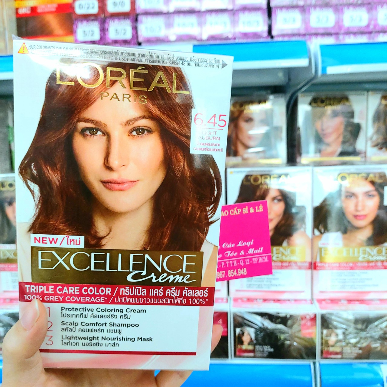 Thuốc Nhuộm Tóc Phủ Bạc Loreal - Sán Phẩm Chính Hãng