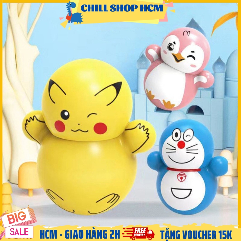 Lật đật mini đồ chơi lật đật mini cho bé cute dễ thương giá rẻ