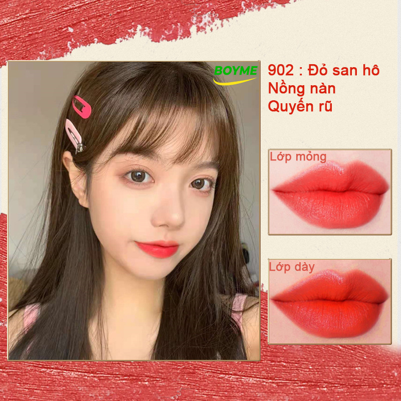 Son Môi Nữ Son Lì Nội Địa Trung DROHOO, Son Lỳ Không Trôi Với Chất Son Siêu Mịn Dưỡng Ẩm, Chống Thấm Nước, Lên Màu Chuẩn, Bộ Sưu Tập Set Son 6 Màu Để Nàng Nổi Bật Trong Mọi Hoàn Cảnh