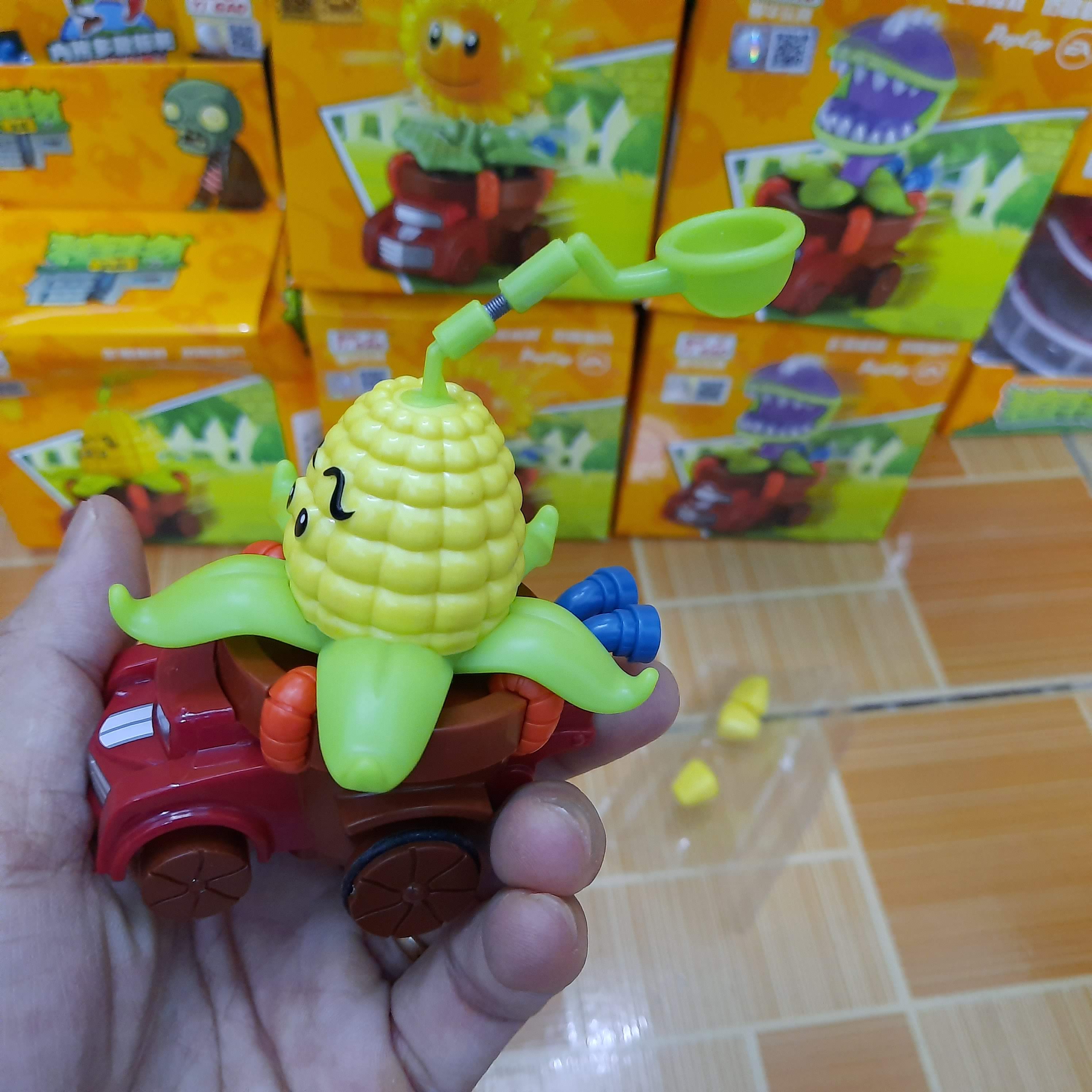 Mô hình máy bắn ngô Kernel pult đồ chơi trẻ em Plants vs Zombies