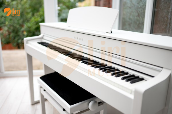 Đàn Piano Yamaha CLP 535wh màu trắng tuyệt đẹp| Bảo hành 24 tháng| LiRi Music