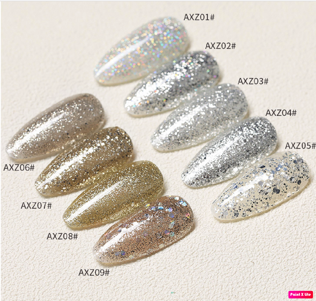 Sơn Gel AS Mã AXZ 15ml ( Sơn Gel Hơ Máy )