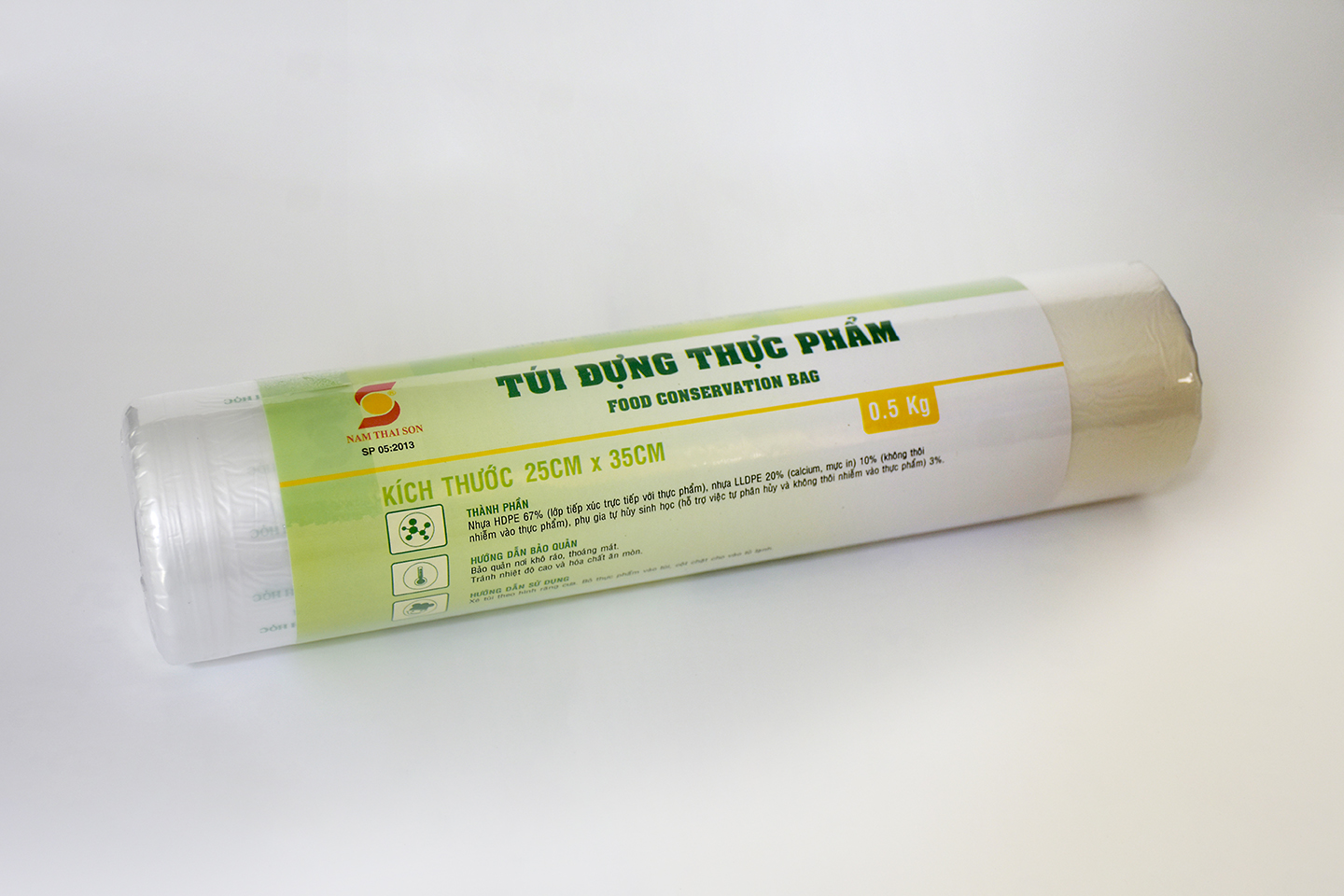 01 CUỘN TÚI ĐỰNG THỰC PHẨM (500gr)