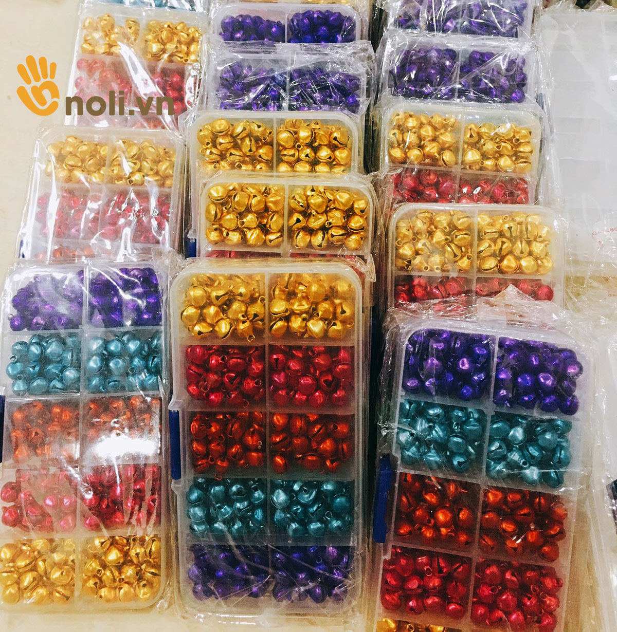 300 pcs aluminum rattle bell box