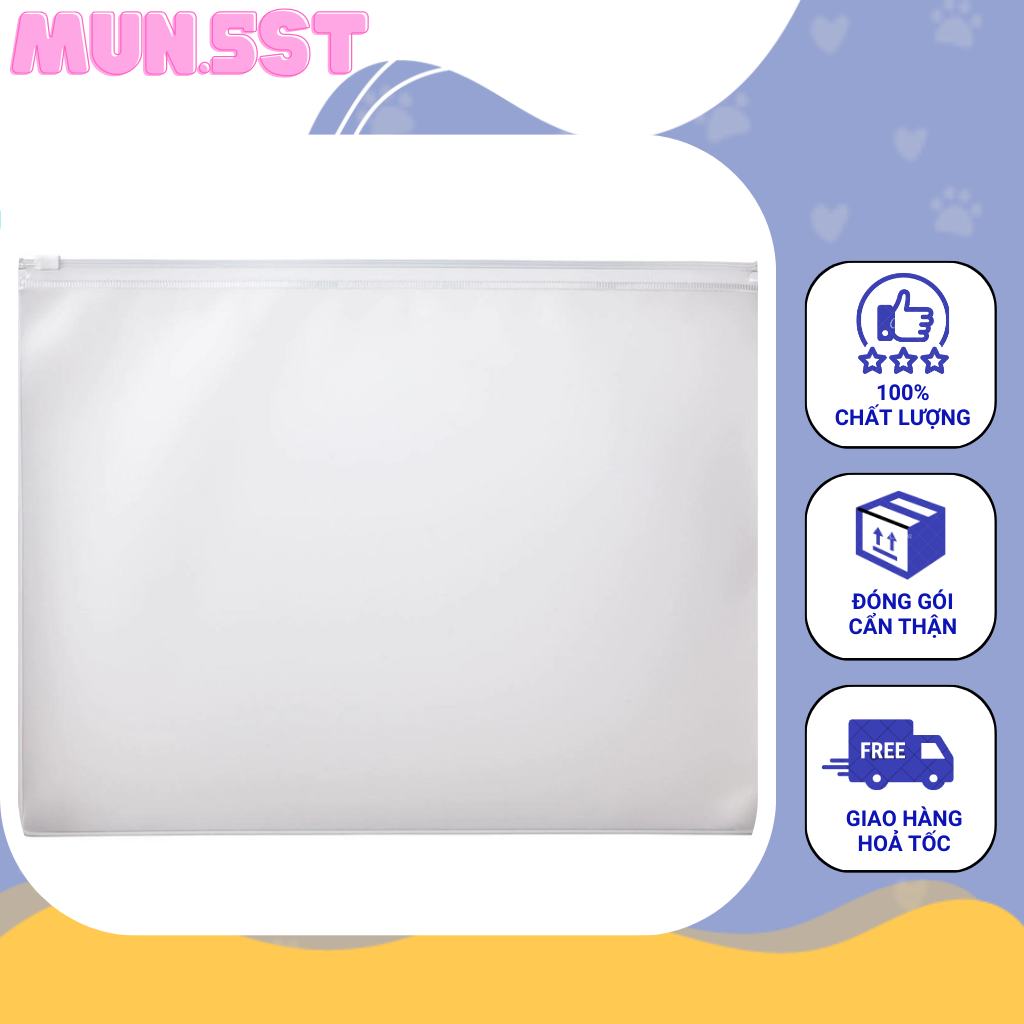 MUJI_ TÚI ZIP EVA B7/ B6/ A5/ A4