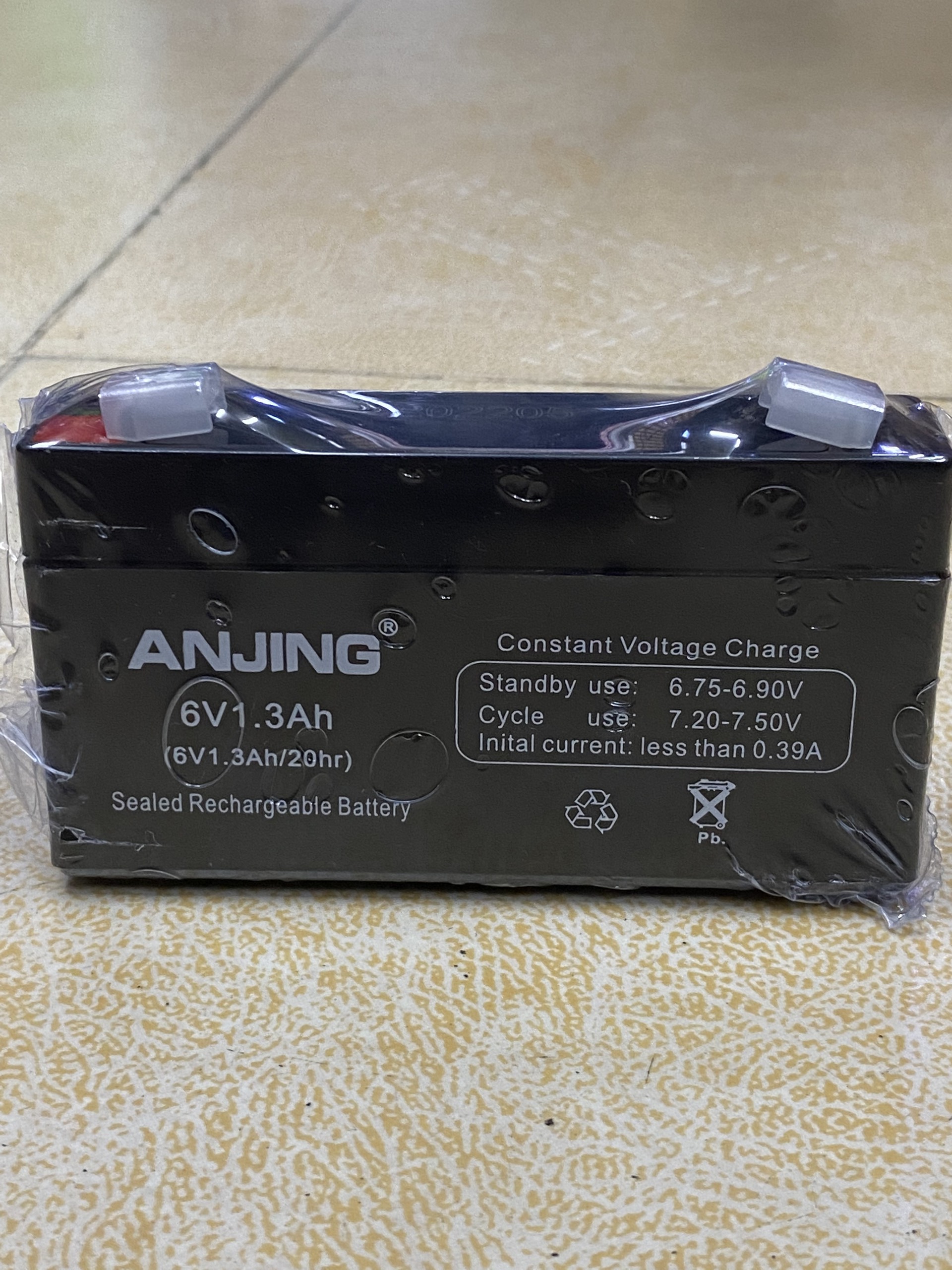 Bình Ắc Quy Siêu Nhỏ 6V - 1.3Ah