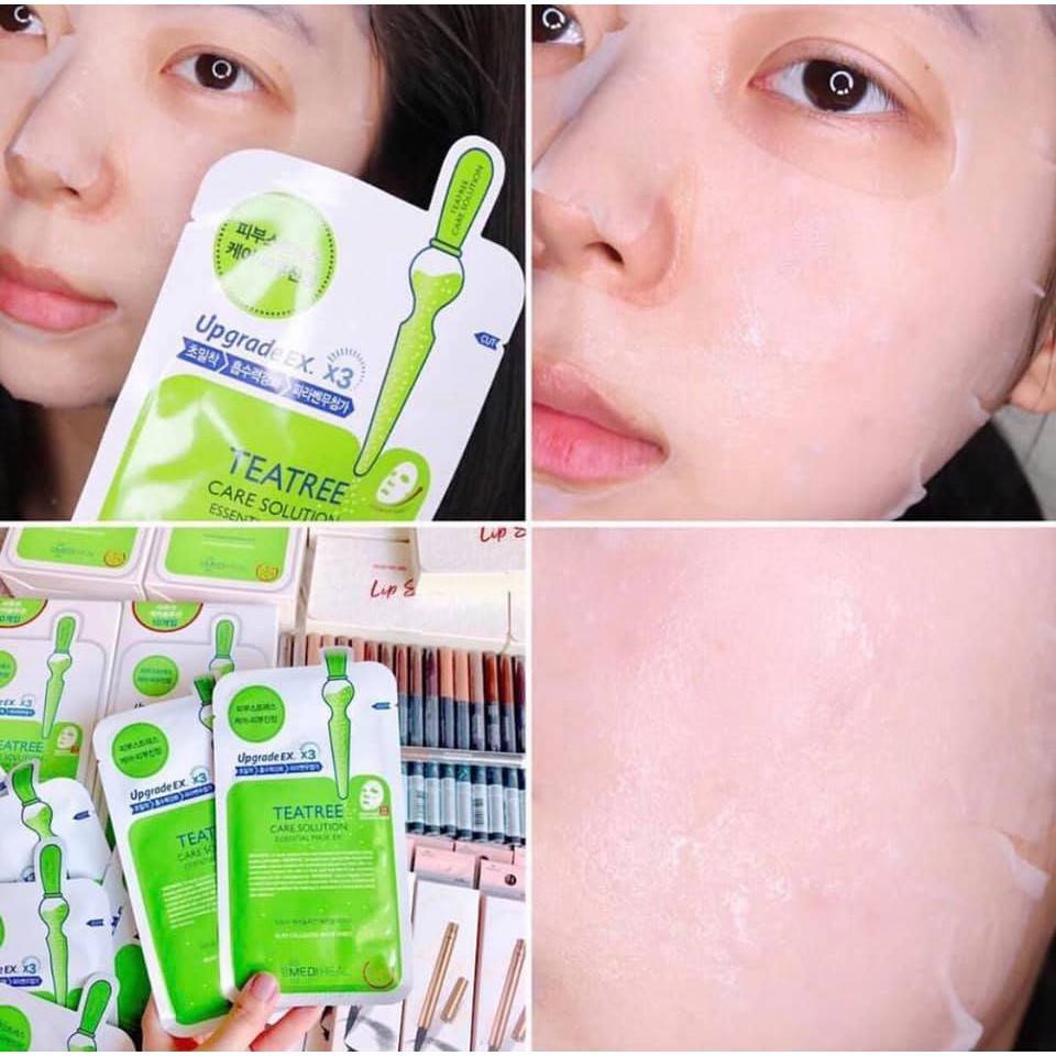 [HCM]Mặt nạ giấy Mediheal tea tree care solution essential mask EX