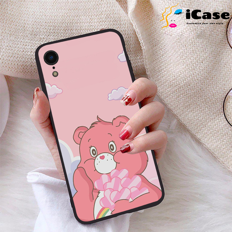 Ốp lưng iPhone XR viền dẻo TPU BST Pinky
