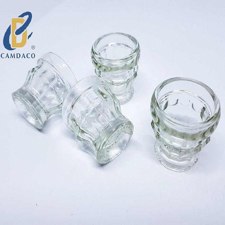 Bộ 12 Ly Thủy Tinh Rươu Mắt Tre 5ML - CẨM ĐẠT