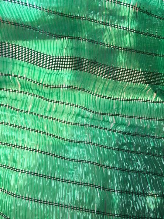 Lưới che nắng Thái Lan 60% khổ ngang 3m xanh/ đen