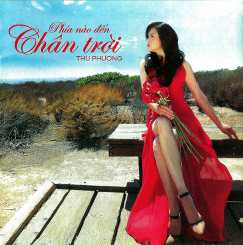 CD Thu Phương - Phía Nào Cuối Chân Trời Full box in phun lên nhãn đĩa