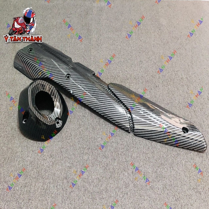 Ốp Pô Đít Pô Exciter 155 Cacbon
