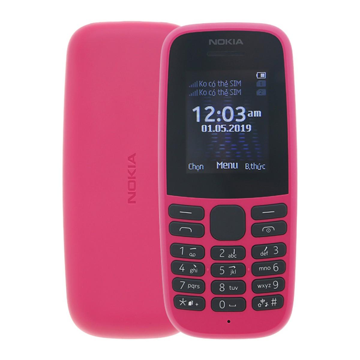 Điện thoại Nokia 105(2019) 2SIM Giá rẻ, chính hãng, nhỏ nhắn, tiện lợi,  tặng phụ kiện - MixASale