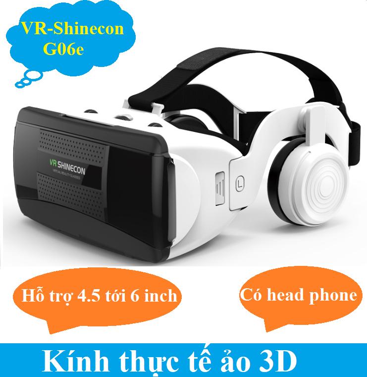 Kính Thực tế ảo VR Shinecon G06E có tai nghe cao cấp