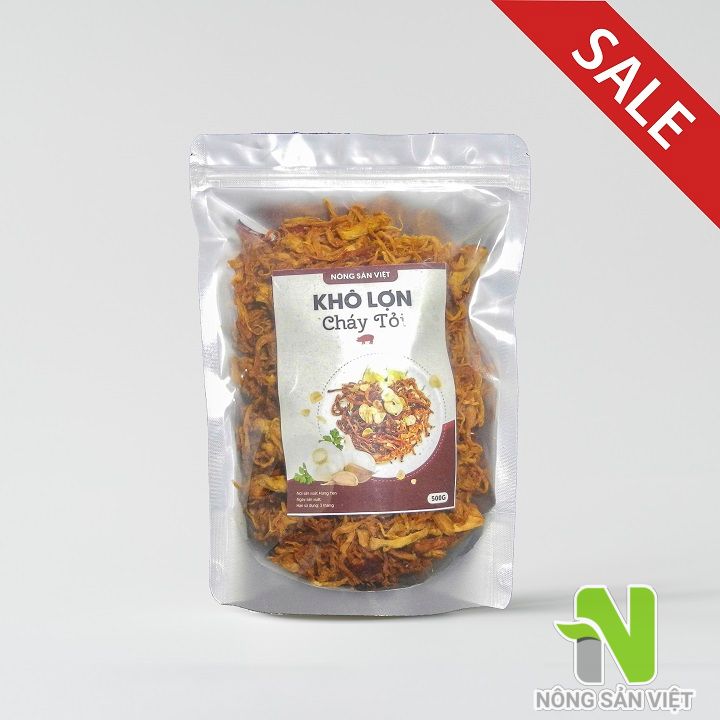 Gói 100g gói heo khô cháy tỏi