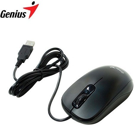Chuột Có Dây Genius DX-110/120 USB ( Đen ) - Bảo Hành 12 Tháng