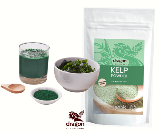 Bột Tảo bẹ hữu cơ 100gr - Dragon Superfoods