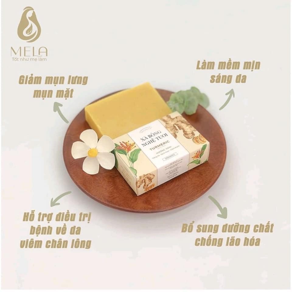Xà Bông Nghệ Tươi Mela Turmeric