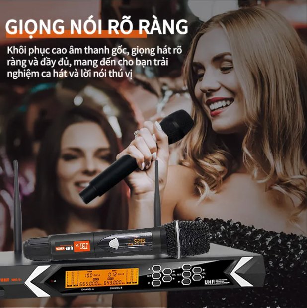 Micro Karaoke JB ProSound S950 Pro, Chống Hú Tốt, Độ Nhạy Cao Bắt Âm Tốt, Thiết Kế Sang Trọng.