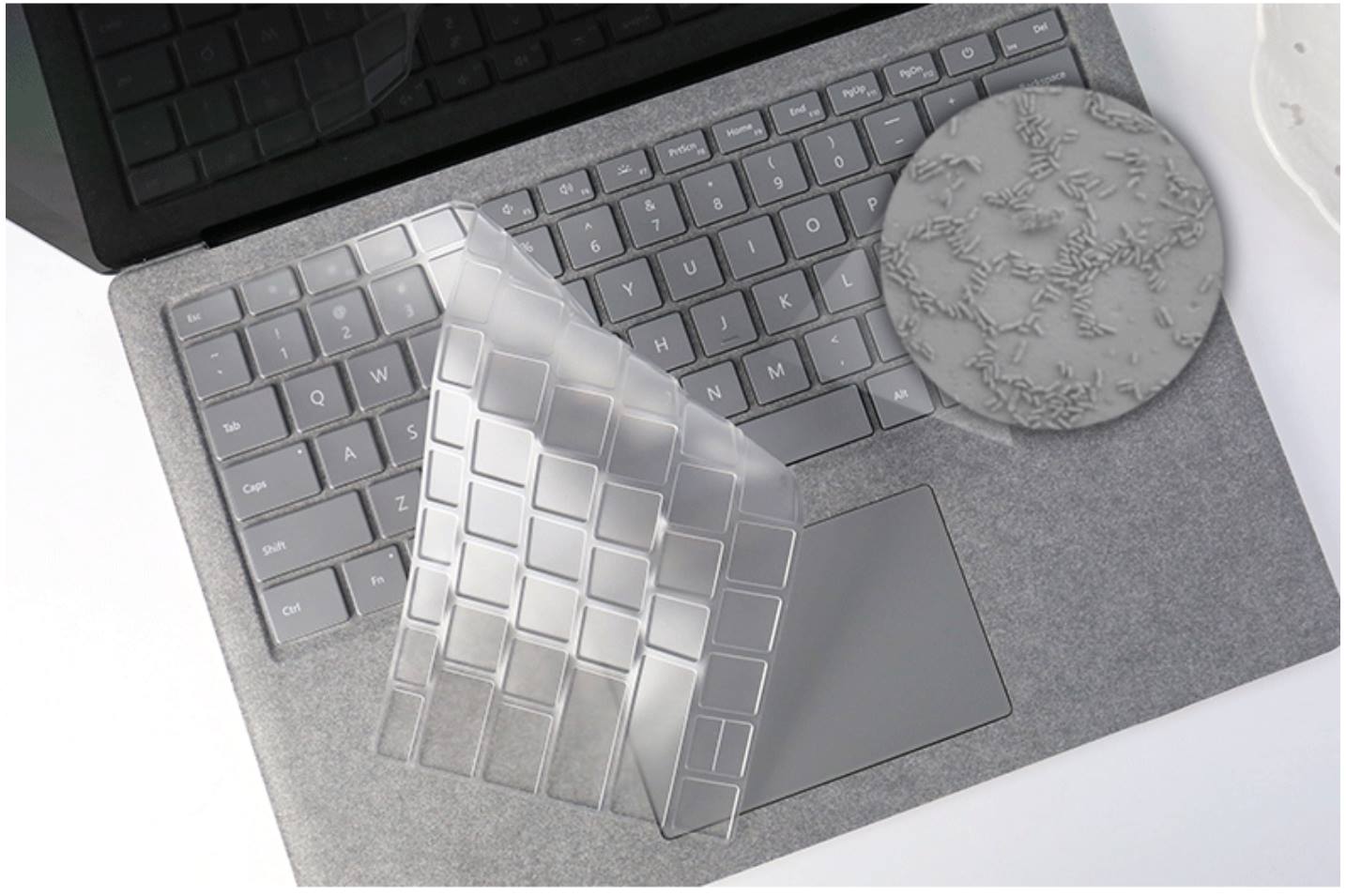Phủ bàn phím trong suốt cho Surface Pro, Surface Book , Surface Laptop , Surface Laptop Go , Surface Go 1,2,3  (đủ dòng )