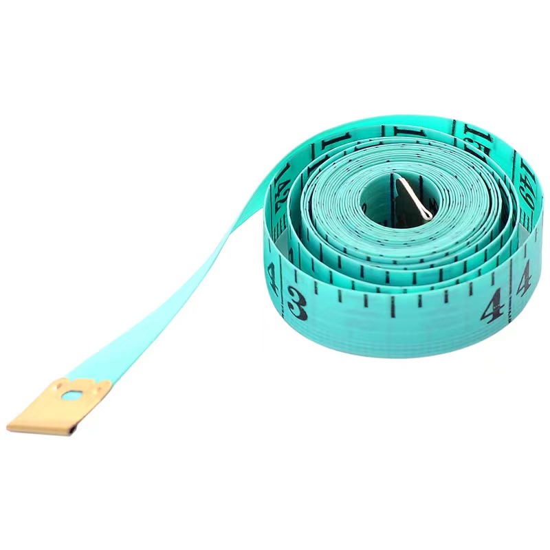 Sewing string ruler, measuring three loops